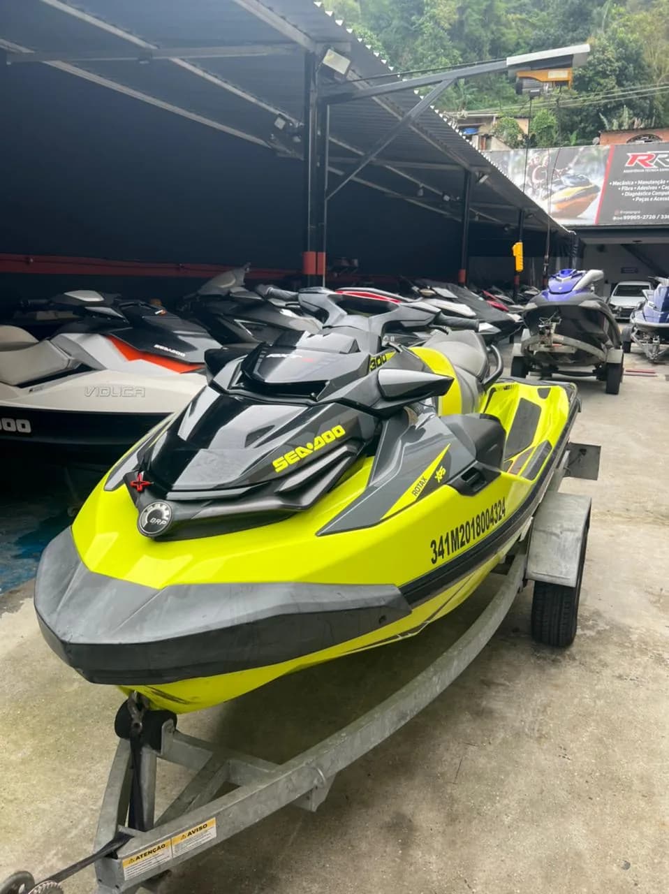 Jet Sea Doo RTX-X 300 (2018) 2018 — jet ski seminovo