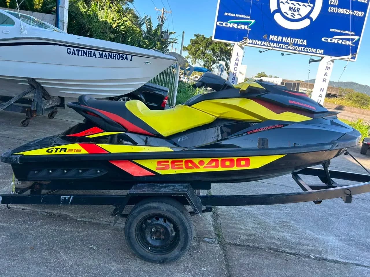 JET SKI SEA DOO GT R 215 2015 — jet ski seminovo